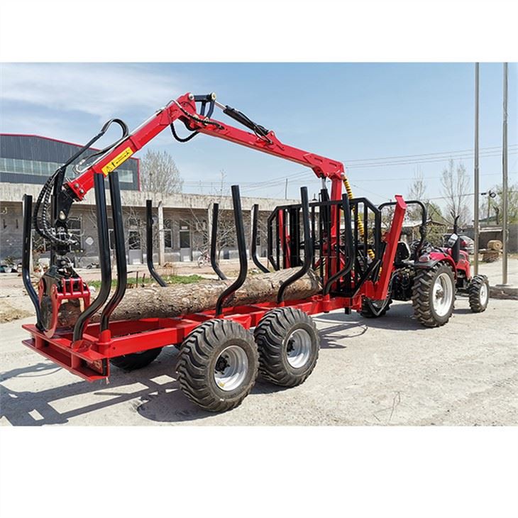 5 forest trailer wither crane