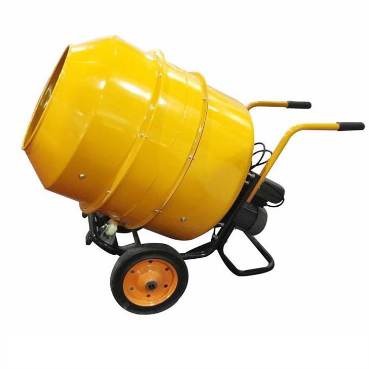 portable diesel concrete mixer with pump