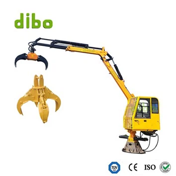 Grue en rondins de 7,8 m avec cabe